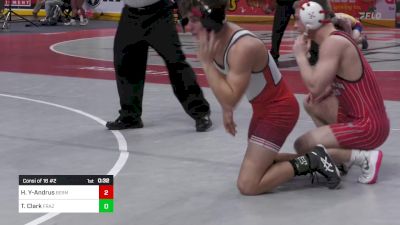 133 lbs Consi Of 16 #2 - Hayden Yacoviello-Andrus, Bermudian Springs vs Tyler Clark, Frazier