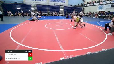 Quarterfinal - Caleb Luker, Apache Youth Wrestling vs Asher Kincannon, Team Conquer Wrestling