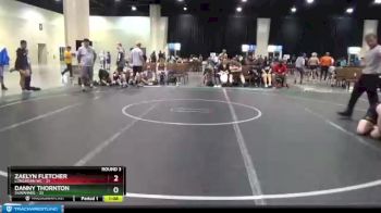 195 lbs Round 3 (8 Team) - Zaelyn Fletcher, Longhorn WC vs Danny Thornton, Suwannee