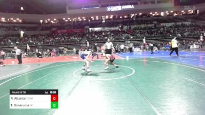 105 lbs Round Of 16 - Riley Alcantar, Centurion vs Tanner Donaruma, Del Val Wildcats