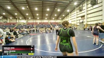 140 lbs Round 2 (6 Team) - Ashlynn Anderson, Oregon vs Dakoda Keel, Utah Gold