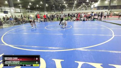 120 lbs Round 1 (4 Team) - Jayden Wright, THRACIAN GLADIATOR WC vs Bryson Cash, SHENANDOAH VALLEY WC