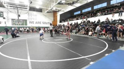 157 lbs Cons. Round 2 - Ryan Sullivan, Yorba Linda vs Enzo Coppola, San Clemente