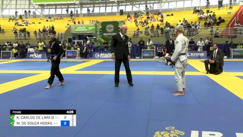 KELLYSON CARLOS DE LIMA DA SILVA vs MOISES DE SOUZA HOSKEN 2024 Brasileiro Jiu-Jitsu IBJJF