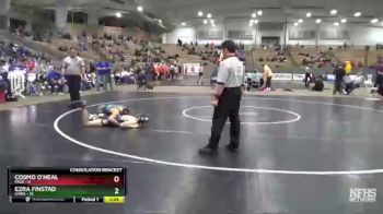 106 lbs Semis & 1st Wb (8 Team) - Cosmo O`Neal, Page vs Ezra Finstad, Gibbs