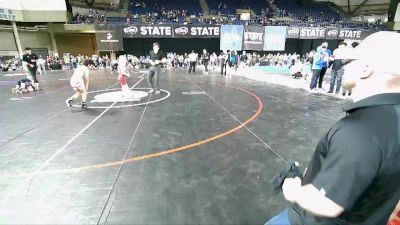 70 lbs Champ. Round 1 - Aiden Hiebert, Thunder Mountain Wrestling Club vs Robert Reffett, Moses Lake Wrestling Club