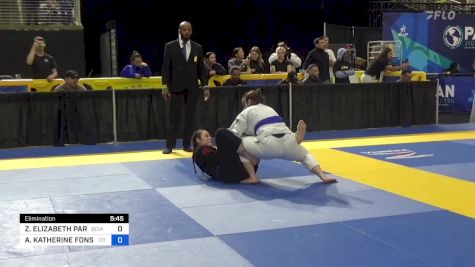 ZOE ELIZABETH PARRIS vs ALYSSA KATHERINE FONSECA 2024 Pan Jiu Jitsu IBJJF Championship