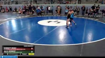 86 lbs Final - Everett Reigh, Dillingham Wolverine Wrestling Club vs Rhys Rimbert, CHUGACH EAGLES WRESTLING CLUB