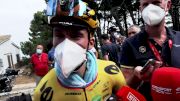 Primoz Roglic Makes It Through 'Slippery' Stage 12 Of 2022 Vuelta A España