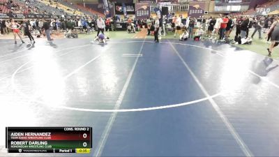 138 lbs Cons. Round 2 - Robert Darling, Hononegah Wrestling Club vs Aiden Hernandez, Team Idaho Wrestling Club