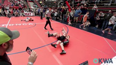 85 lbs Semifinal - Kayson Cain, Morrison Takedown Club vs Derek Orth, Sperry Wrestling Club