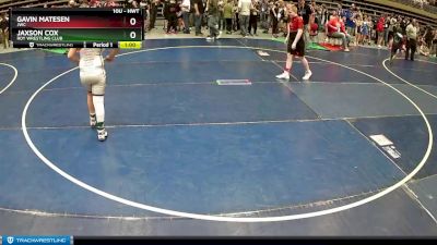 Round 5 - Jaxson Cox, Roy Wrestling Club vs Gavin Matesen, JWC