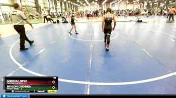 84 lbs Rd# 2 10:30am Friday - Bryson Drennen, Minion Green vs Andres Lopez, Team New Mexico