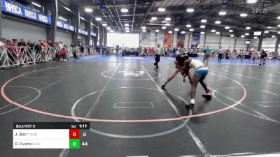 160 lbs Rr Rnd 3 - Justin Barr, Team Alien UFO vs Dylan Evans, Quest School Of Wrestling Gold