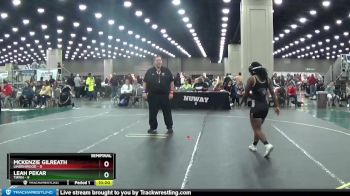 123 lbs Semis (4 Team) - Kendra Hiett, Tiffin vs Jasmine Ward, Lindenwood