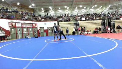 153-168 lbs Round 2 - Alan Diaz, Perry Meridian vs Moses Stevenson, Franklin Central