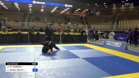 KIRSTEN M. FARMER vs JULIANNE MARIE SMITH 2024 Pan Jiu Jitsu IBJJF Championship