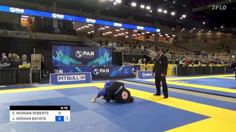 ELI MORGAN ROBERTS vs JHONIER HERNAN BATISTA 2024 Pan Jiu Jitsu IBJJF Championship