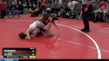 85 lbs Round 2 (8 Team) - Jacob Benyo, Mat Assassins (PA) vs Bo Gibbs, Team Ohio (OH)