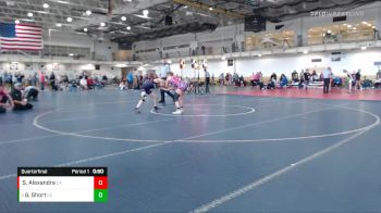 100 lbs Quarterfinal - Gracie Short, Carolina Crossface vs Sebeck Alexandra, Charlie?s Angels