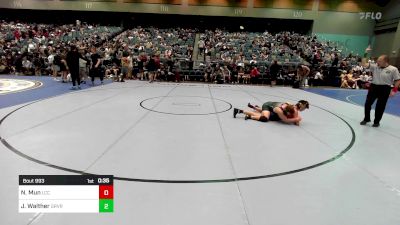 165 lbs Consi Of 32 #1 - Nathan Mun, La Costa Canyon vs Jaydon Walther, Green River