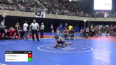 152 lbs Quarterfinal - Ryan Solomon, Abington, PA vs Vincent Corso, Frederick, MD