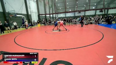 215 lbs Champ. Round 2 - Sawyer Muehlbauer, WA vs Kaison Smith, OR