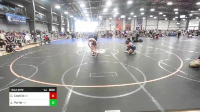 120 lbs Consi Of 32 #2 - Connor Castillo, GA vs Justin Porter, VA