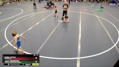 Semifinal - Jack Pederson, Summit Wrestling Academy vs Cash Little, Minnesota