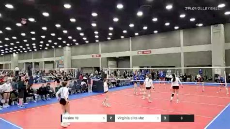 Fusion 18 vs Virginia elite vbc - 2022 JVA World Challenge presented by Nike - Expo Only