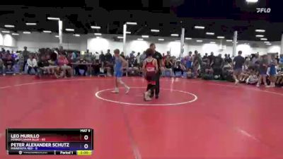 71 lbs Quarters & 1st Wb (16 Team) - Leo Murillo, Pennsylvania Blue vs Peter Alexander Schutz, Minnesota Red