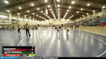 83 lbs Finals (2 Team) - Tristan Mendenhall, INWTC vs Blake Mauch, Utah Black