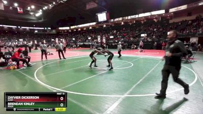 110 lbs Semifinal - Zayvier Dickerson, SLW1 vs Brendan Kinley, ROGA