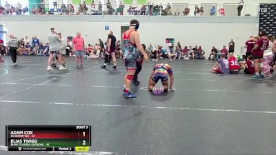 150 lbs Round 2 (4 Team) - Adam Cox, Glasgow WA vs Elias Twigg, BHWC Florida Supreme