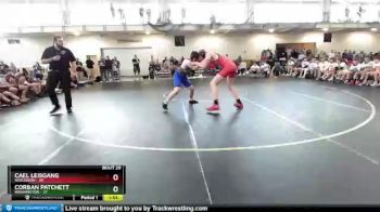 187 lbs Placement Matches (16 Team) - Cael Leisgang, Wisconsin vs Corban Patchett, Washington