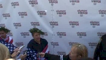 Deena at Post Race Press Conf