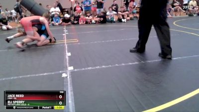 110 lbs Semis & 1st Wrestleback (8 Team) - Eli Sperry, MO Outlaws Gold vs Jace Reed, LWA