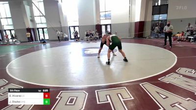 174 lbs 5th Place - Omaury Alvarez, North Carolina - UNATT vs Jeremy Olszko, Ohio