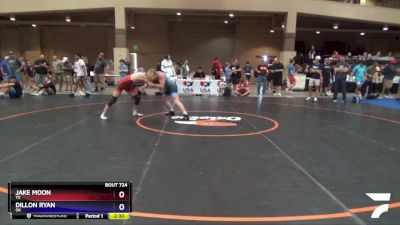 152 lbs Cons. Round 3 - Jake Moon, TX vs Dillon Ryan, OK