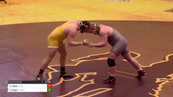 285 lbs Connor Webb, Oklahoma vs Sam Eagan, Wyoming