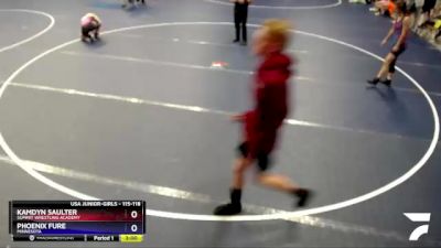 115-118 lbs Round 1 - Kamdyn Saulter, Summit Wrestling Academy vs Phoenix Fure, Minnesota