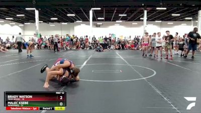 88 lbs Round 2 (4 Team) - Brady Watson, Team Smash vs Malec Ksebe, Warhawks