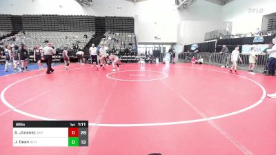 89 lbs Rr Rnd 9 - Ayden Jimenez, Grit Mat Club vs Josh Dean, Revival Green