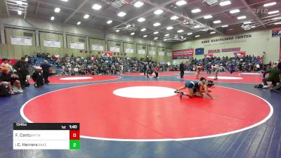 134 lbs Round Of 16 - Fernando Cantu, Mt Whitney vs Christian Herrera, Bakersfield