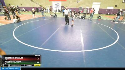 70-91 lbs Round 2 - Rogan Mogren, ND vs Will Duncan, SC