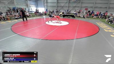 152 lbs Placement Matches (16 Team) - Jarrett Wadsen, Minnesota Blue vs Kade Rule, Wisconsin Red