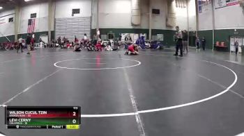 113 lbs Round 4 (16 Team) - Wilson Cucul Tzin, Broken Bow vs Levi Cerny, Columbus