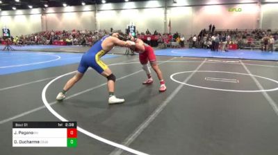 184 lbs Rd Of 64 - Jordan Pagano, Rutgers vs Dominic Ducharme, Cal State Bakersfield