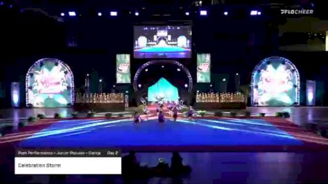 Celebration Storm [2020 Pom Performance - Junior Peewee - Dance Day 2] 2020 Pop Warner National Cheer & Dance Championship
