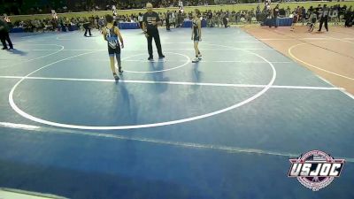 85 lbs Round Of 16 - Adler Atkins, Amped Wrestling Club vs Lakyn Hixon, Standfast